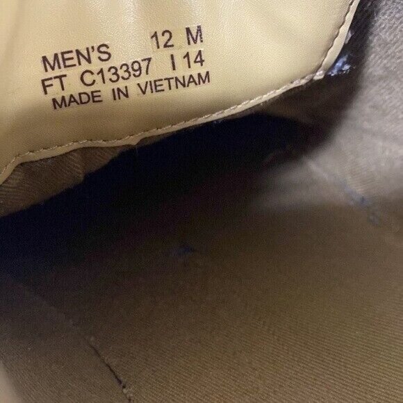 Cole Haan Quincy Shoes Men's Oxfords Sport Fashion Grey Leather Canvas Sz 12M - Picture 9 of 10